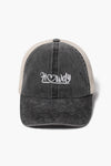 LCAPM1624 - HOWDY embroidery mesh back baseball cap