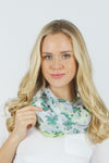 PTINF902 - Border shamrocks infinity scarf 30"x70" - David and Young Fashion Accessories