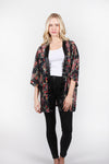 PTTO6166 - Floral Print Shawl - David and Young Fashion Accessories