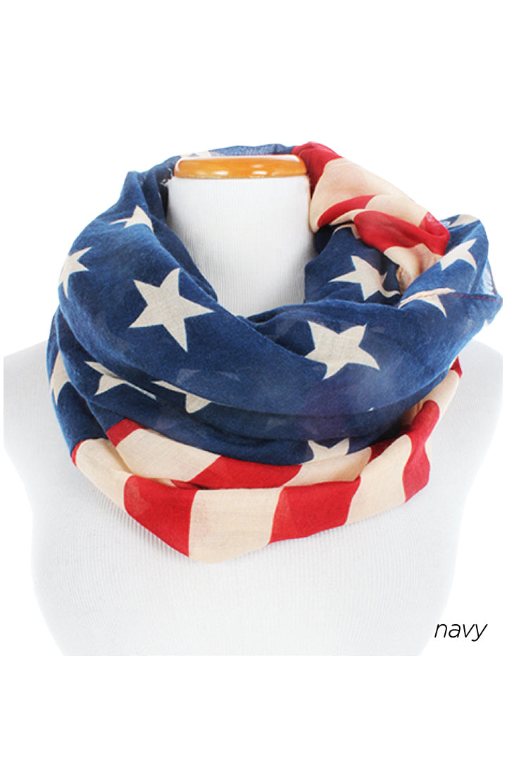 SGINF1006 - Loop Americana Scarf 33 x 70 - David and Young Fashion Accessories
