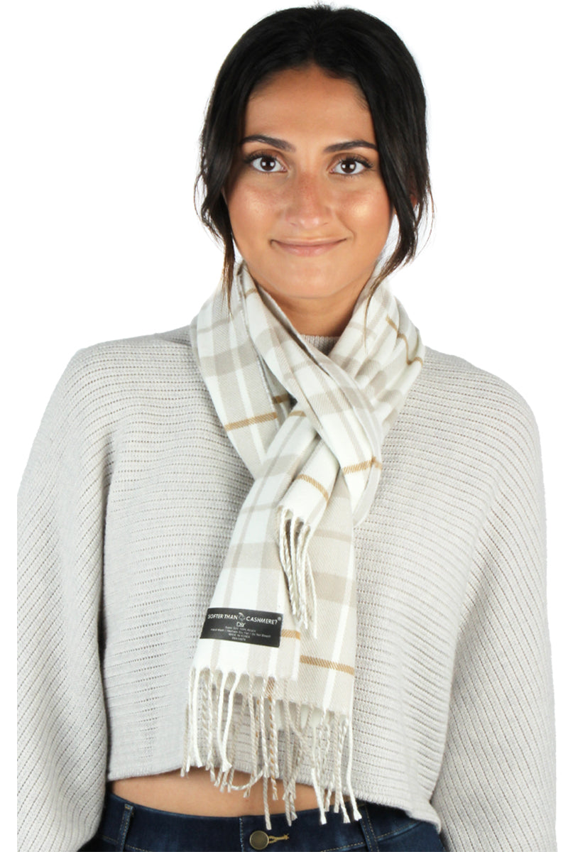 ZTW03055M2 - Plaid Softer Than Cashmere™ - Cashmere Touch Scarves