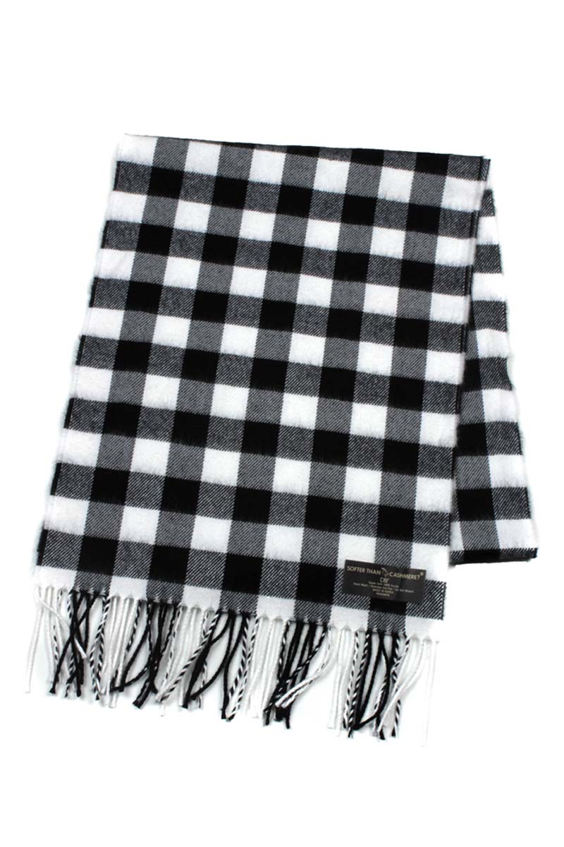 ZTW080131 - Plaid Softer Than Cashmere™ - Cashmere Touch Scarves
