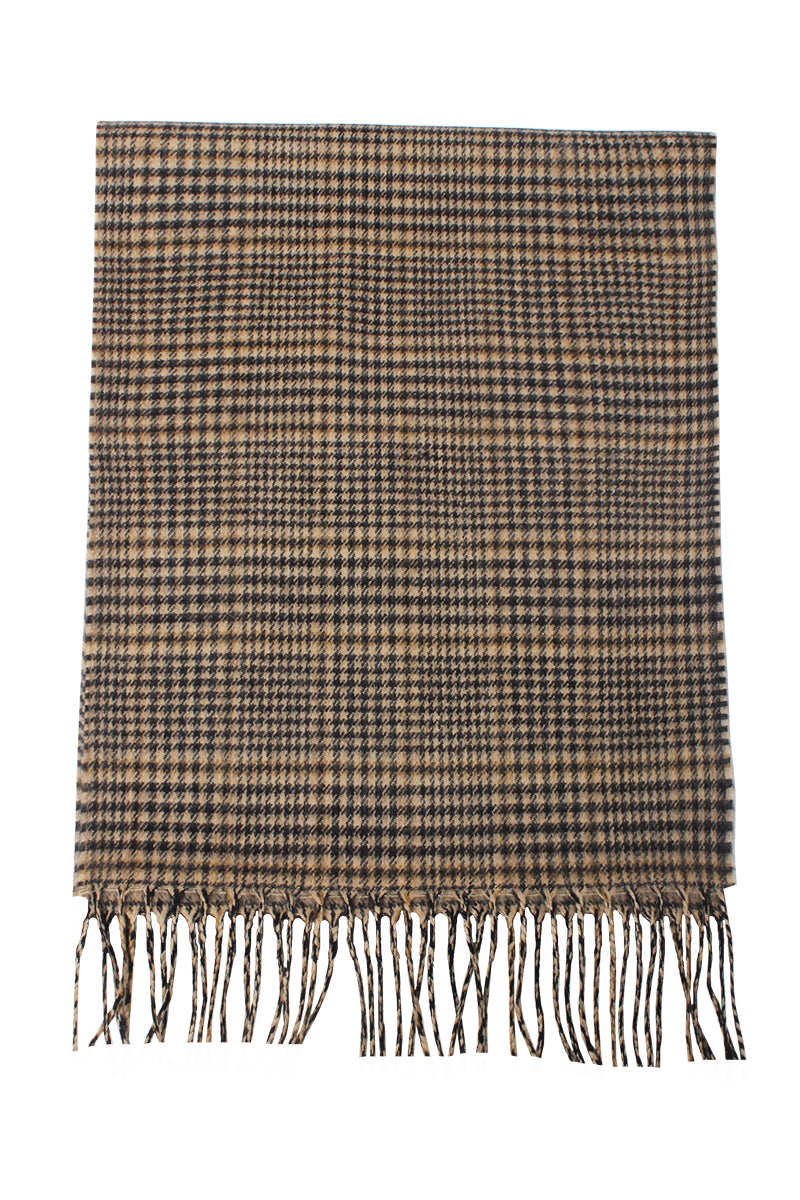 ZTW3110 -  Glen Plaid Softer Than Cashmere™ - Cashmere Touch Scarves - David and Young Wholesale